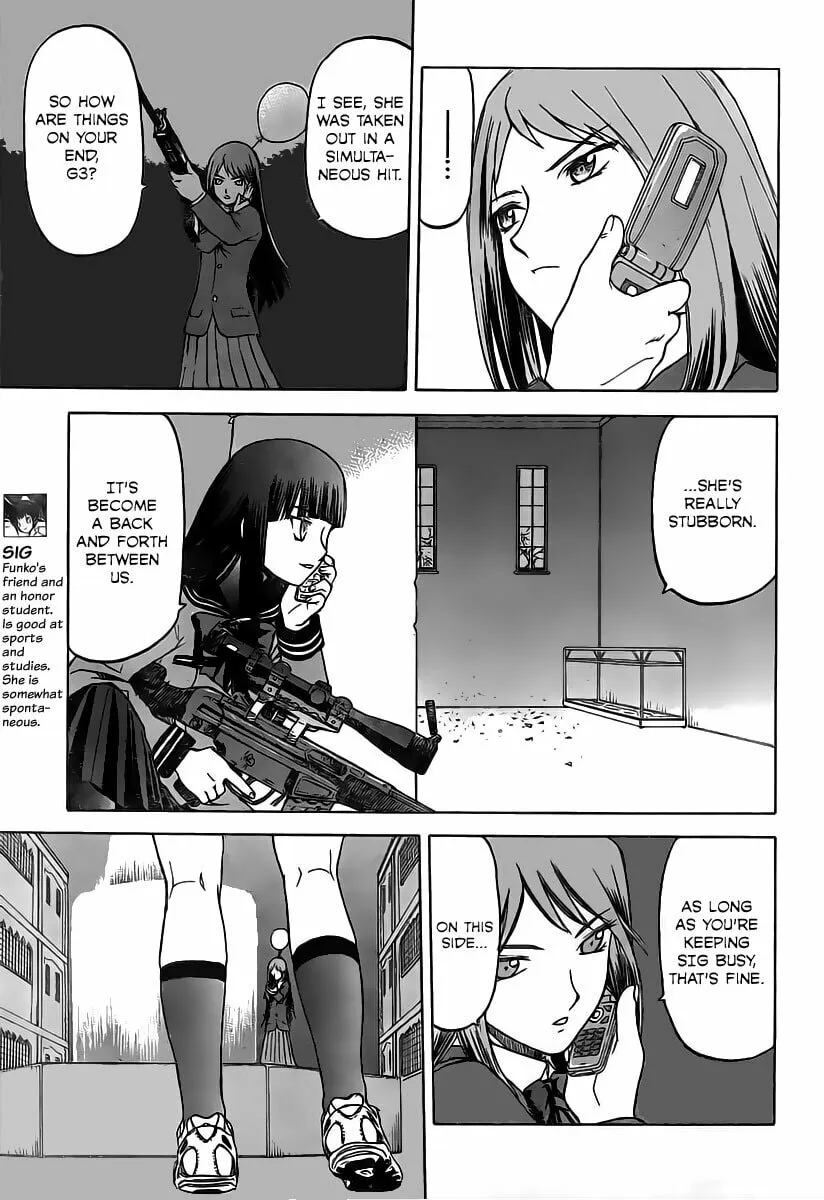 Upotte!! Chapter 6 page 17 - 