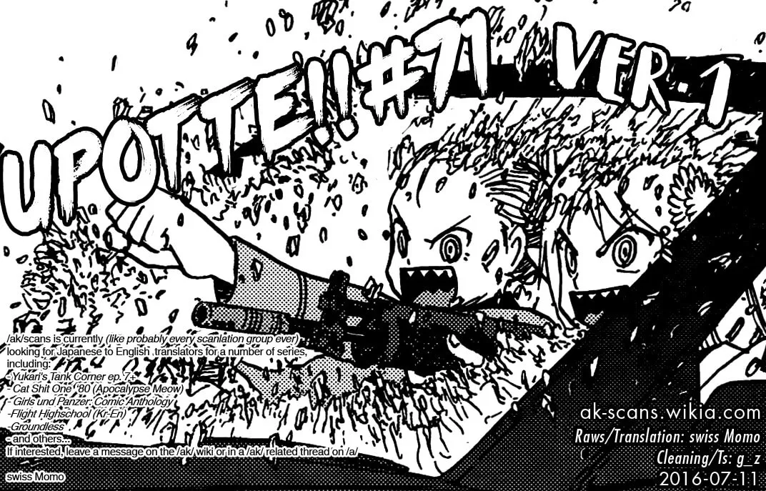 Upotte!! Chapter 71 page 37 - 
