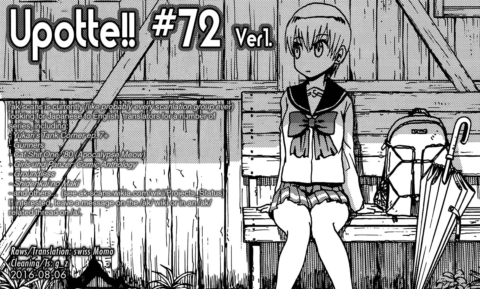 Upotte!! Chapter 72 page 37 - 