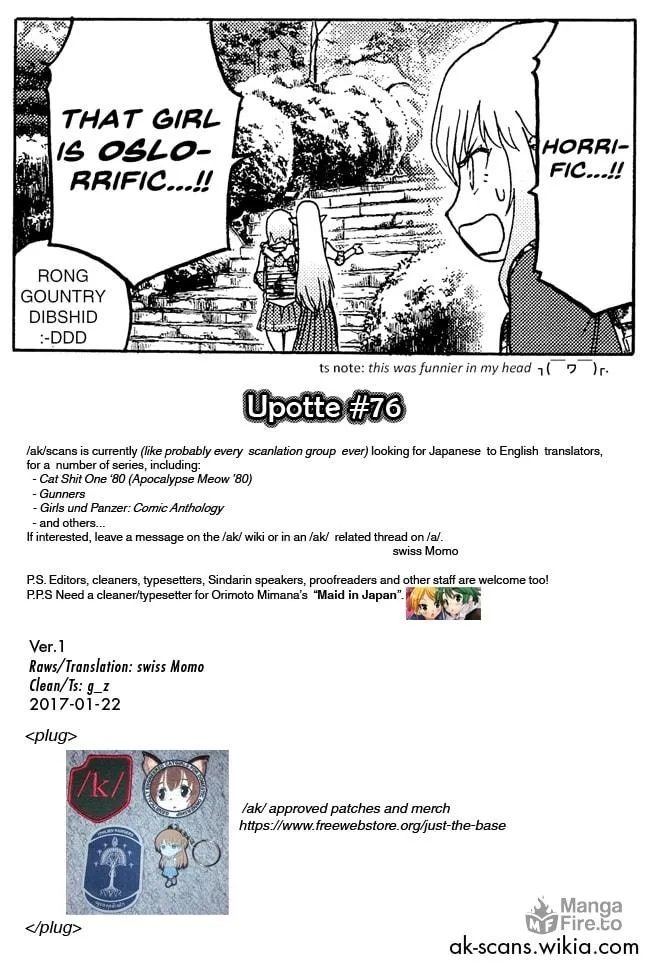 Upotte!! Chapter 76 page 29 - 
