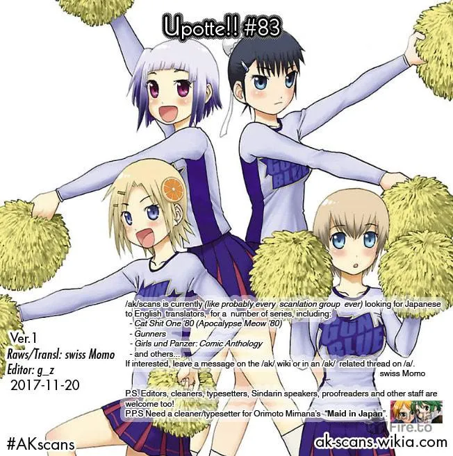 Upotte!! Chapter 83 page 29 - 