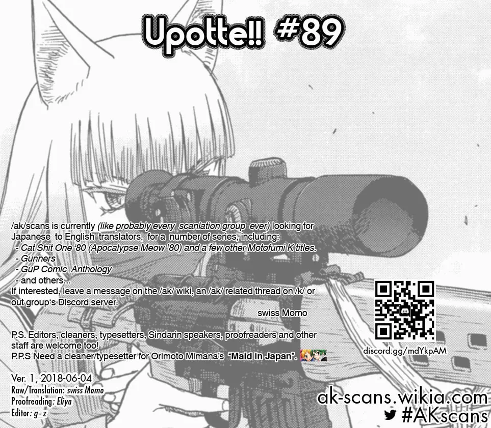 Upotte!! Chapter 89 page 33 - 