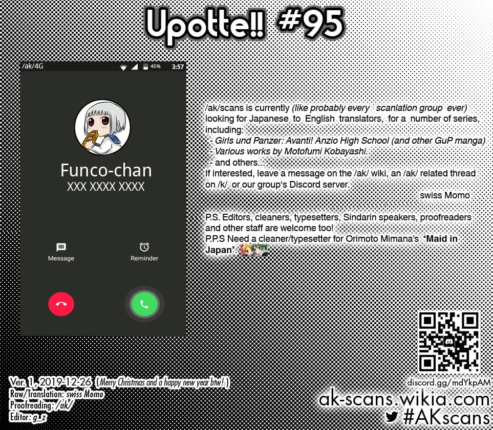 Upotte!! Chapter 95 page 33 - 