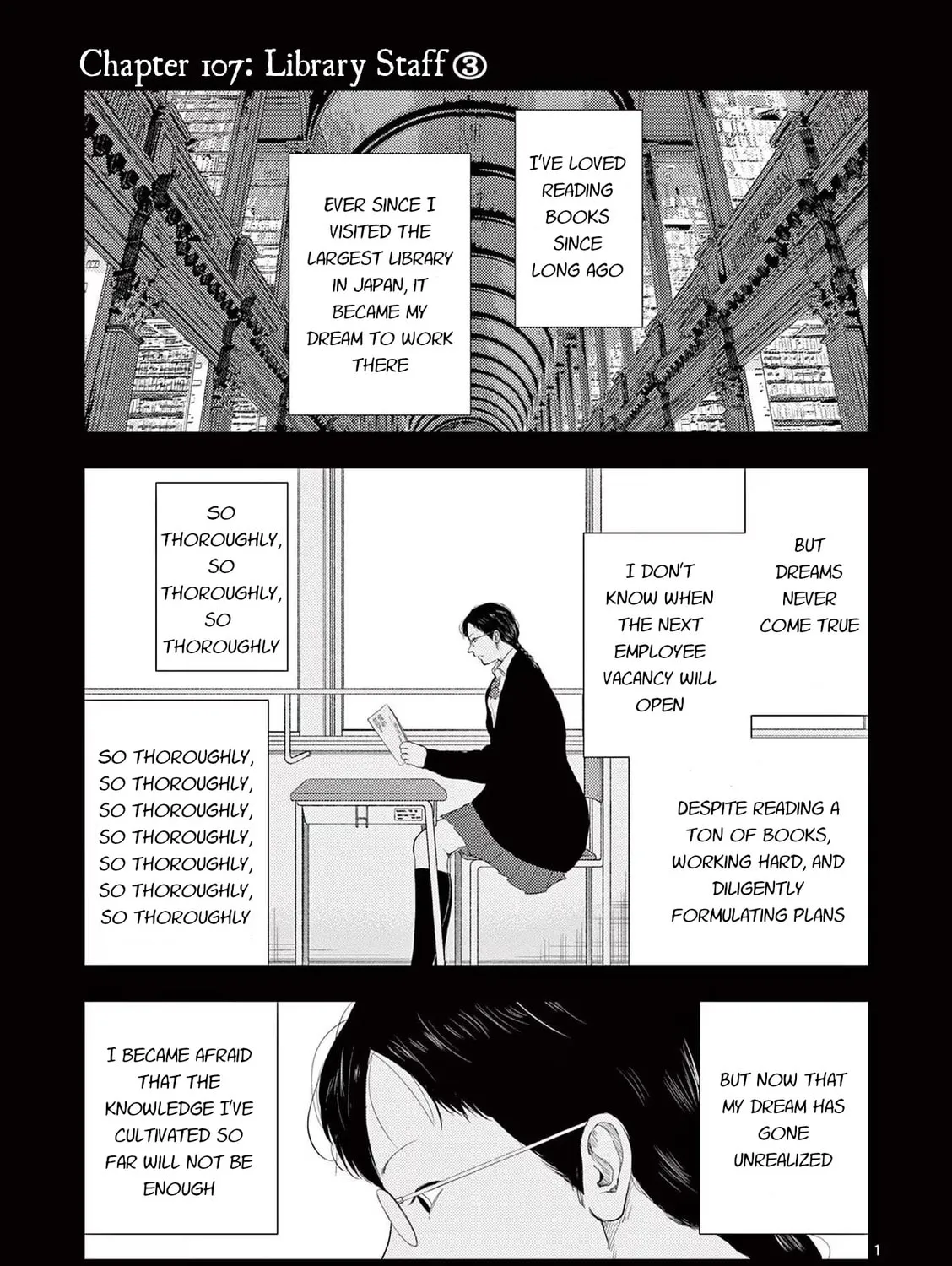 Ura Baito: Toubou Kinshi Chapter 107 page 1 - 