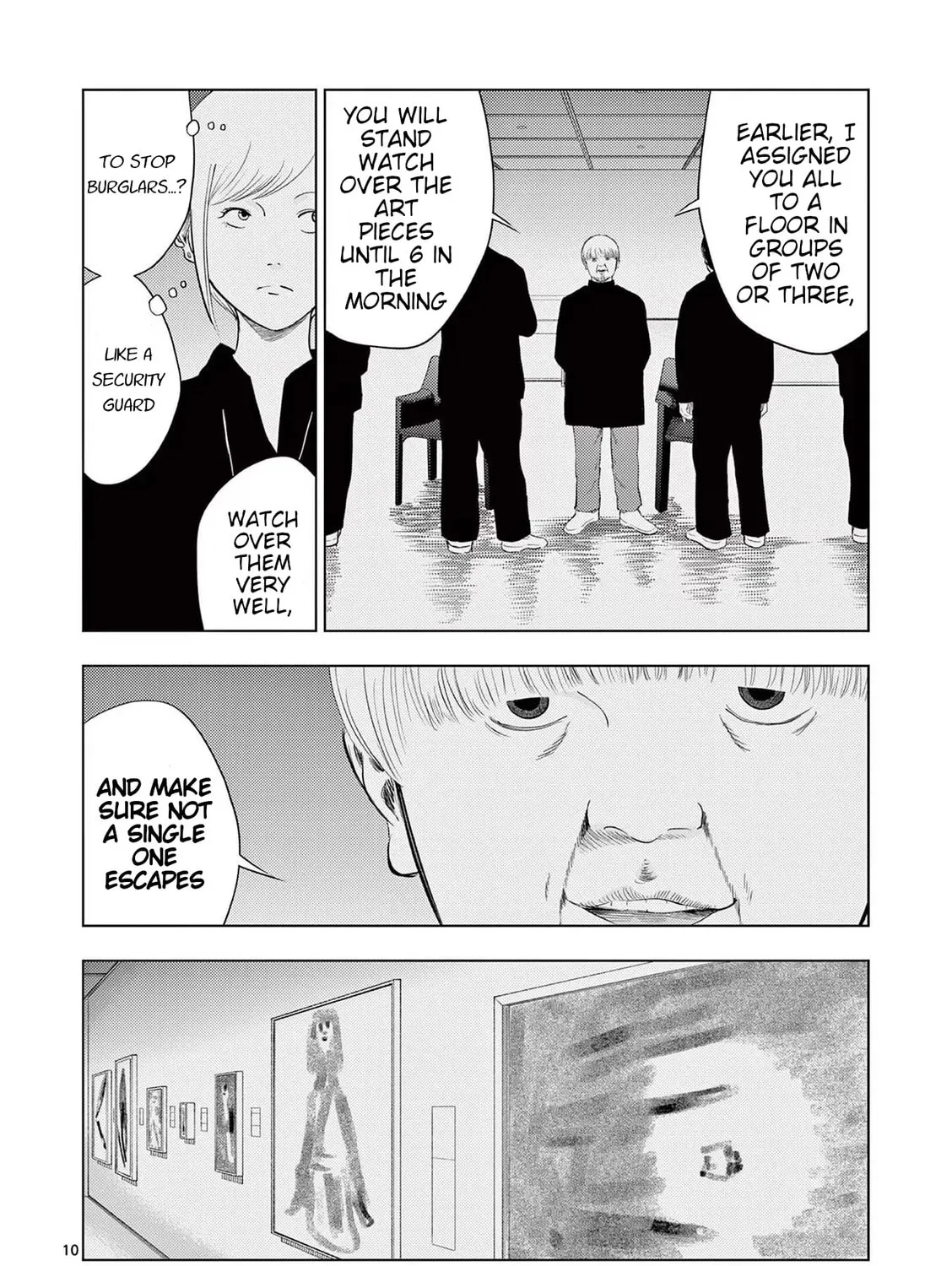 Ura Baito: Toubou Kinshi Chapter 108 page 21 - 