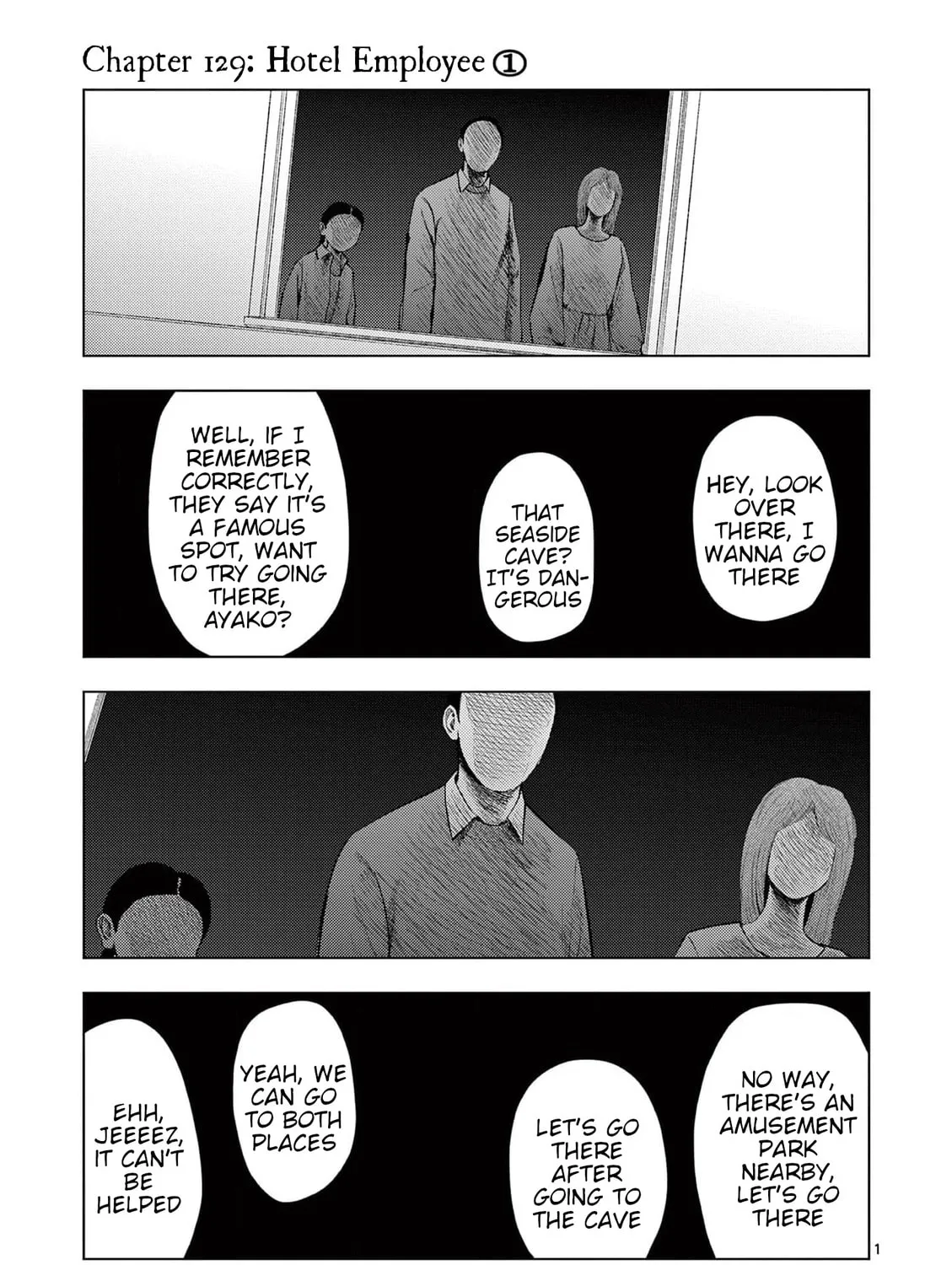 Ura Baito: Toubou Kinshi Chapter 129 page 1 - 