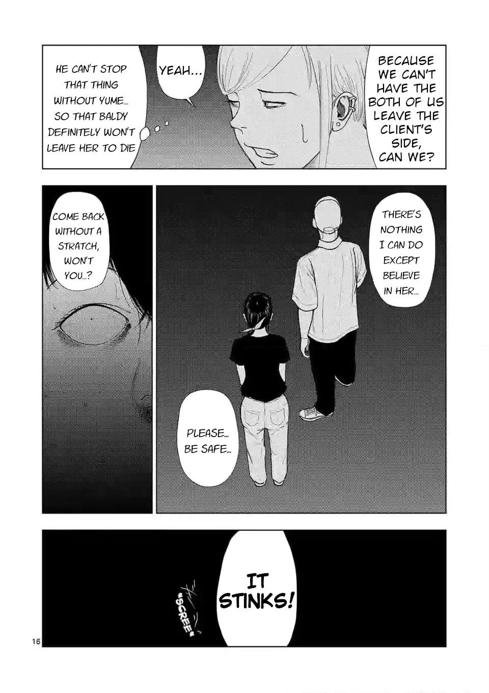 Ura Baito: Toubou Kinshi Chapter 133 page 16 - 