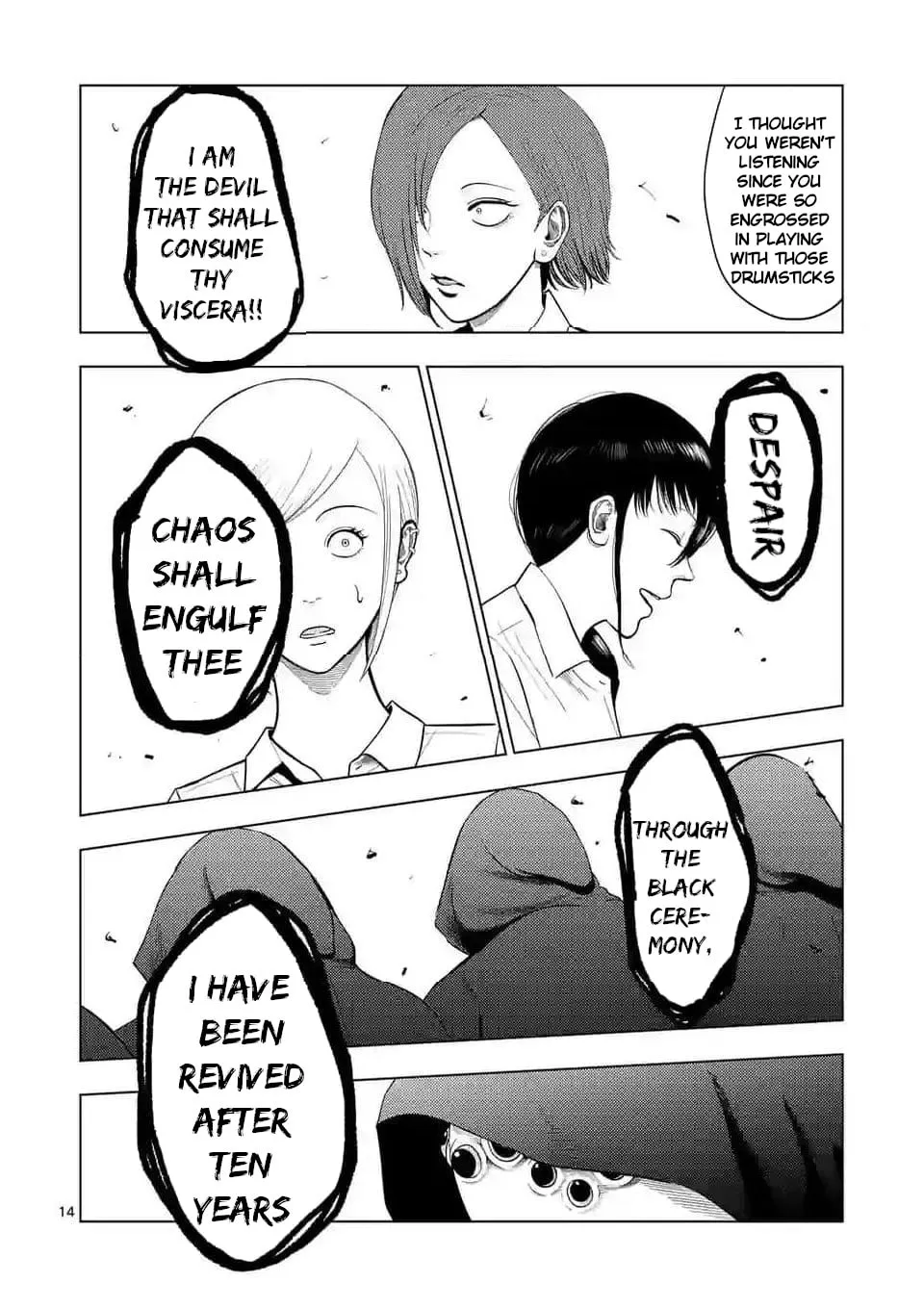 Ura Baito: Toubou Kinshi Chapter 135 page 14 - 