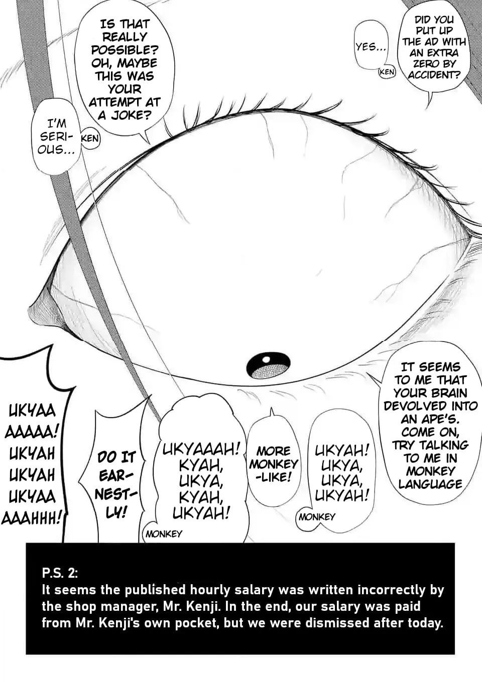 Ura Baito: Toubou Kinshi Chapter 135 page 16 - 
