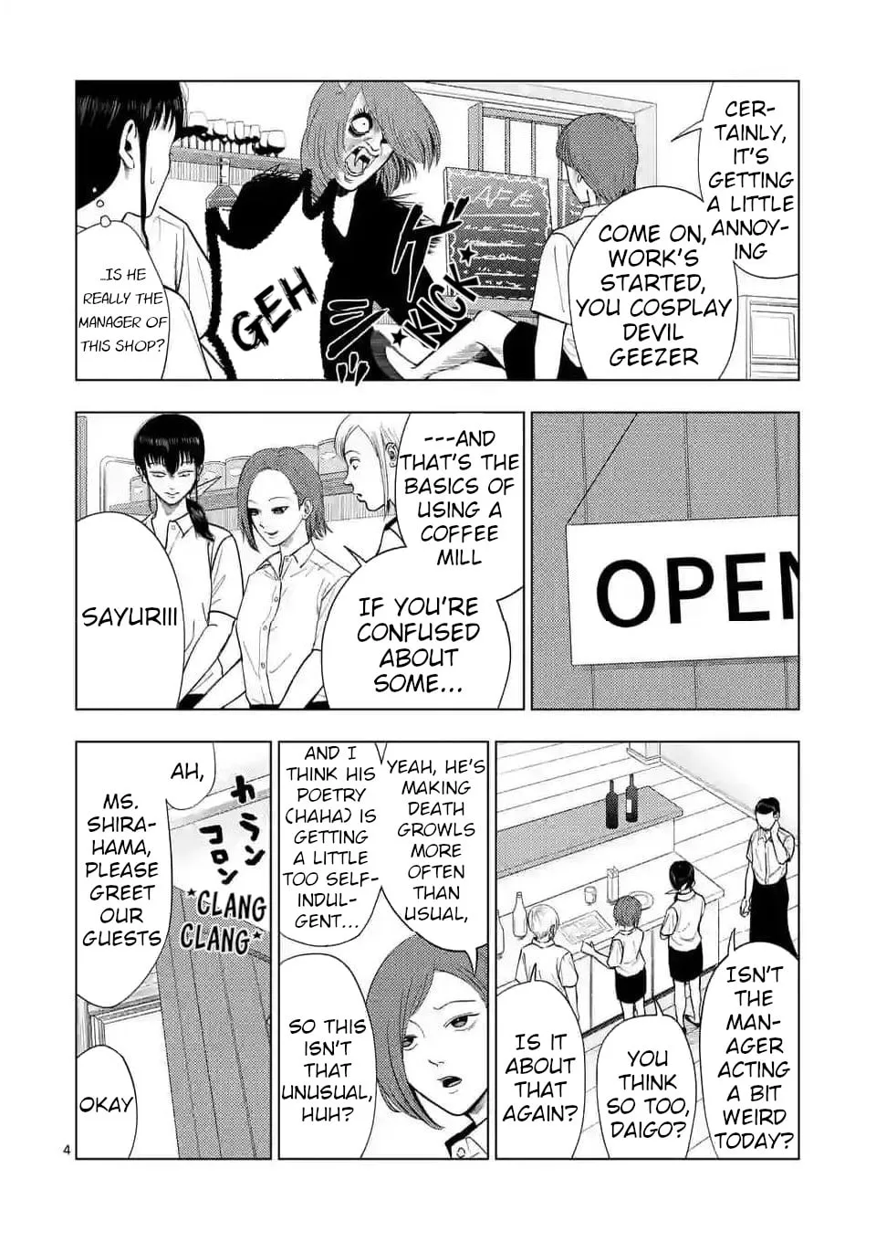 Ura Baito: Toubou Kinshi Chapter 135 page 4 - 