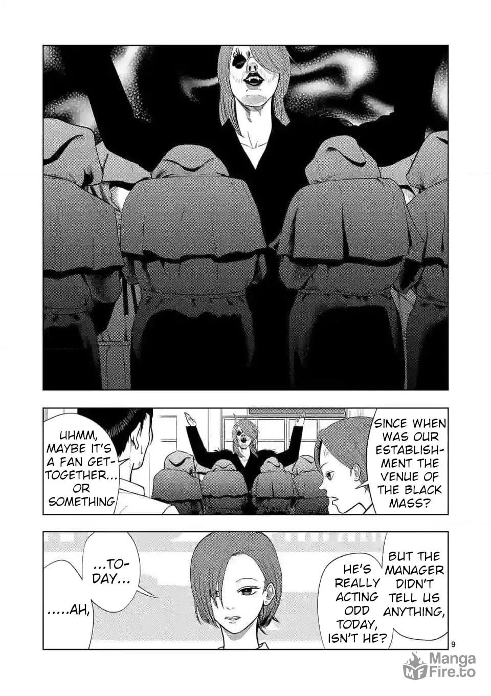 Ura Baito: Toubou Kinshi Chapter 135 page 9 - 