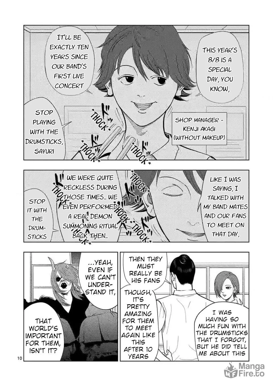 Ura Baito: Toubou Kinshi Chapter 135 page 10 - 
