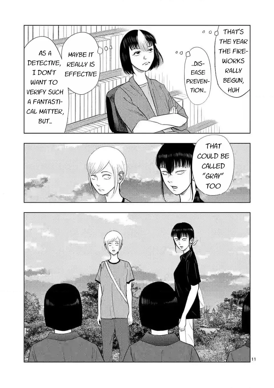 Ura Baito: Toubou Kinshi Chapter 137 page 11 - 