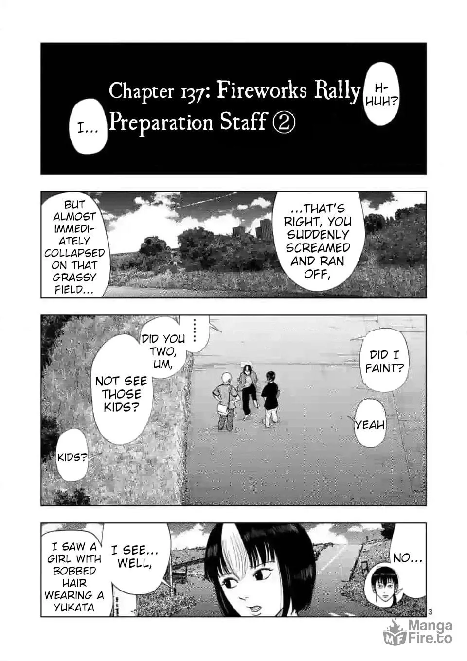 Ura Baito: Toubou Kinshi Chapter 137 page 3 - 