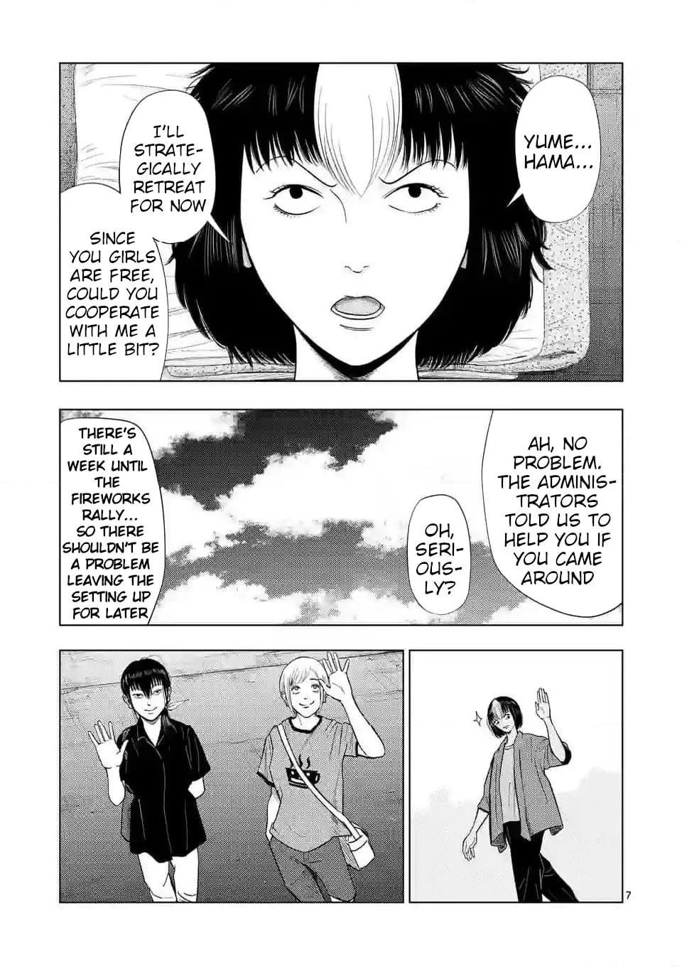 Ura Baito: Toubou Kinshi Chapter 137 page 7 - 