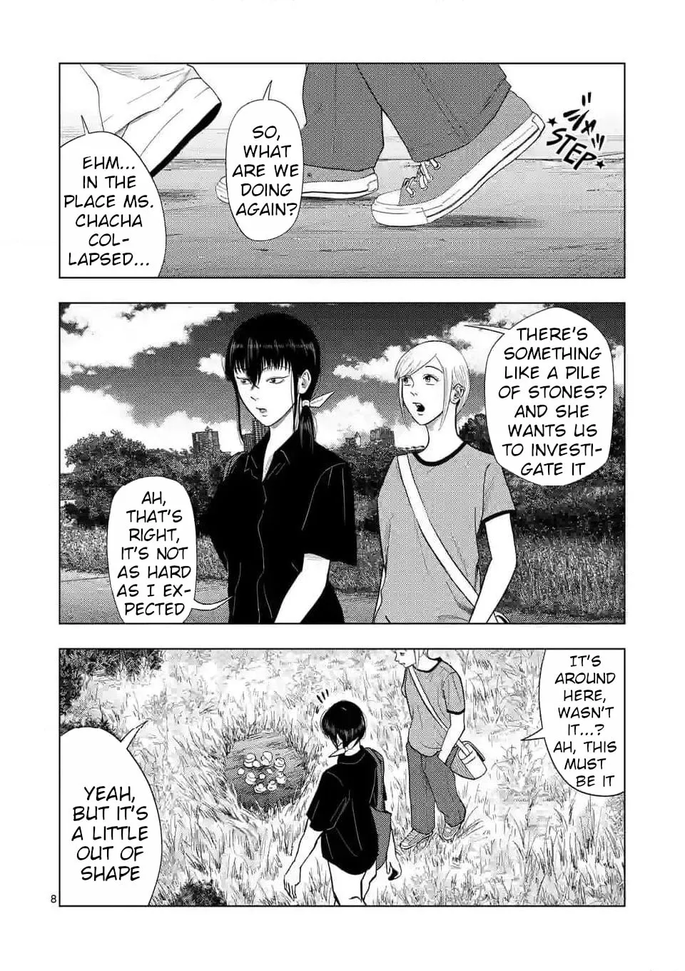 Ura Baito: Toubou Kinshi Chapter 137 page 8 - 
