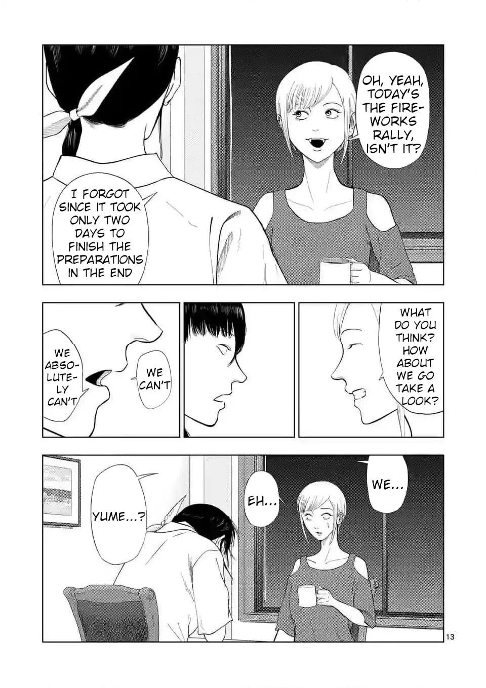 Ura Baito: Toubou Kinshi Chapter 138 page 13 - 