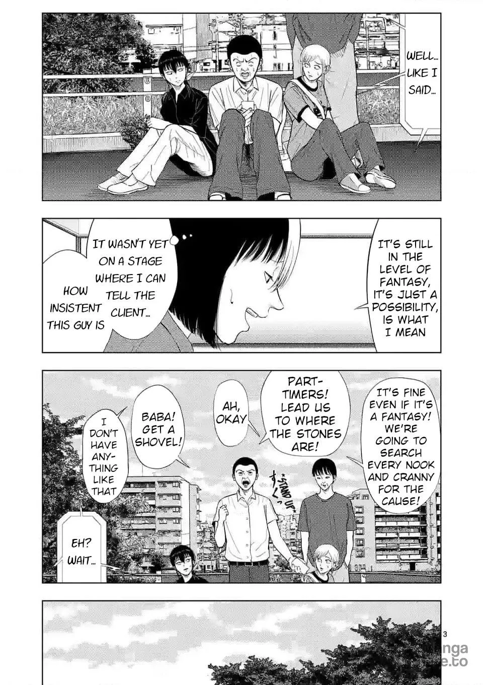 Ura Baito: Toubou Kinshi Chapter 138 page 3 - 