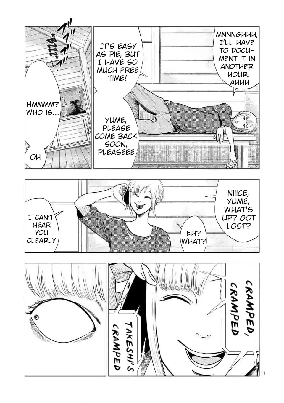 Ura Baito: Toubou Kinshi Chapter 140 page 11 - 