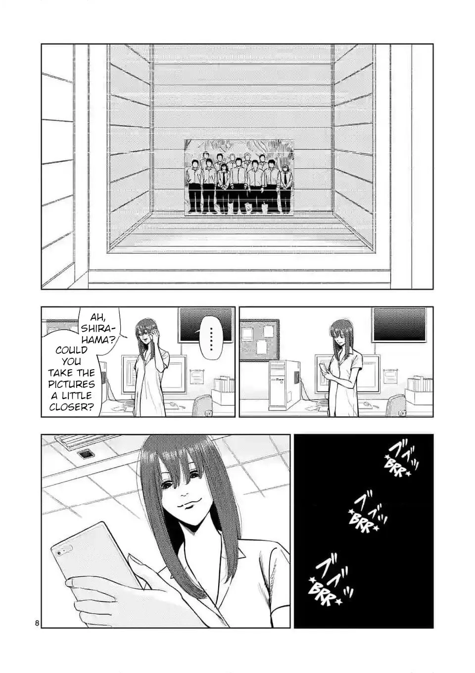 Ura Baito: Toubou Kinshi Chapter 140 page 8 - 
