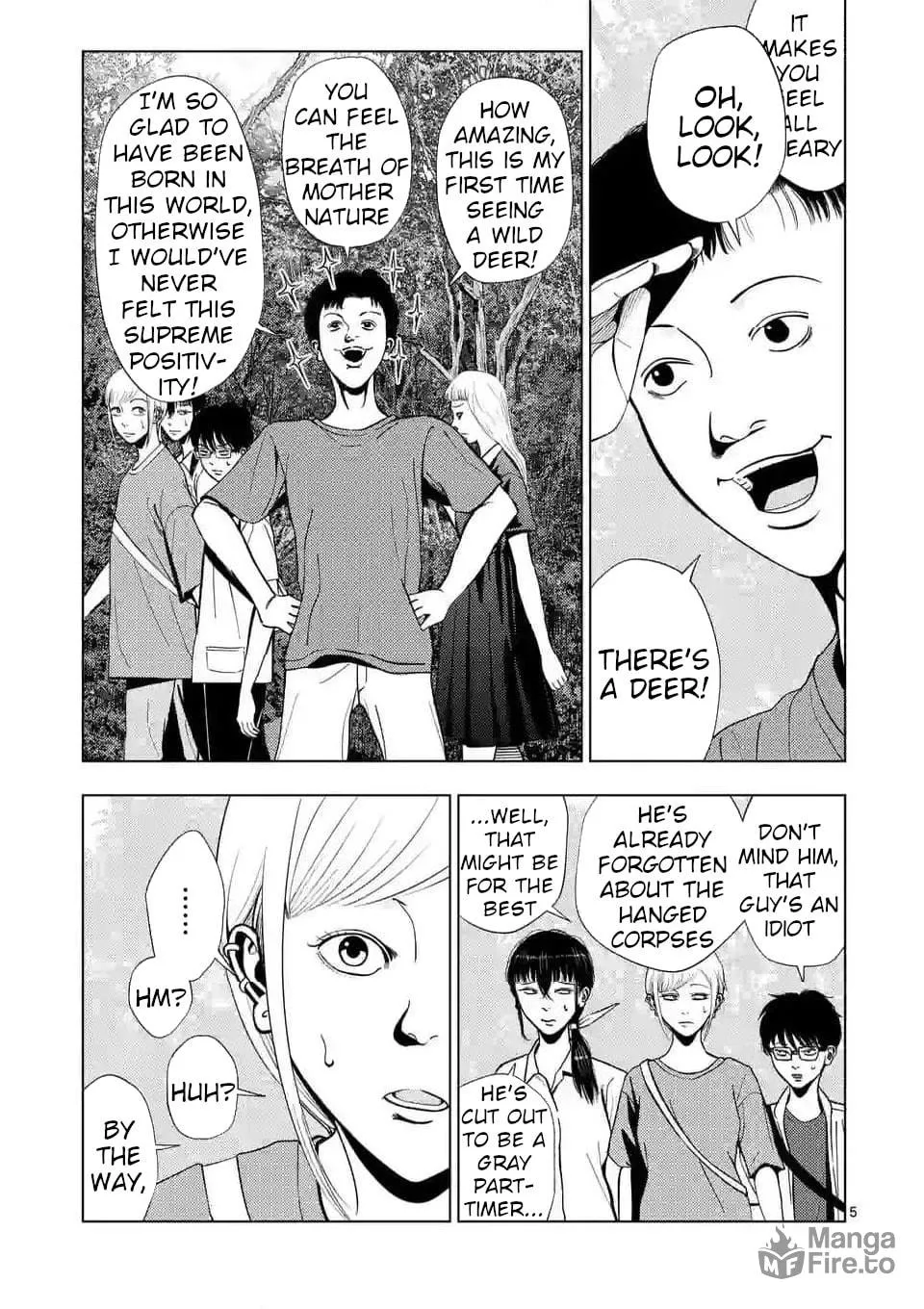Ura Baito: Toubou Kinshi Chapter 142 page 5 - 