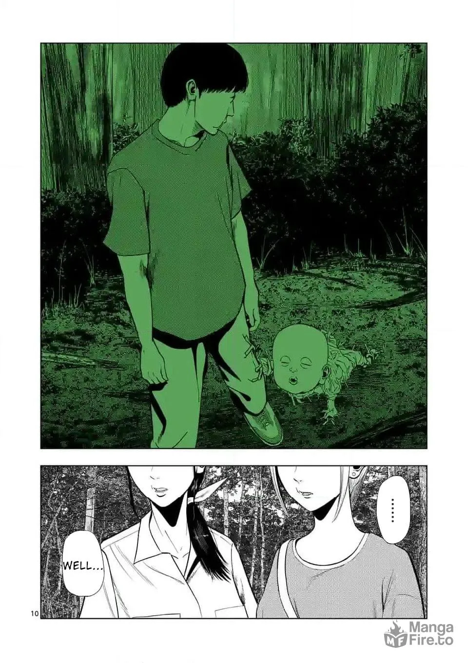 Ura Baito: Toubou Kinshi Chapter 142 page 10 - 