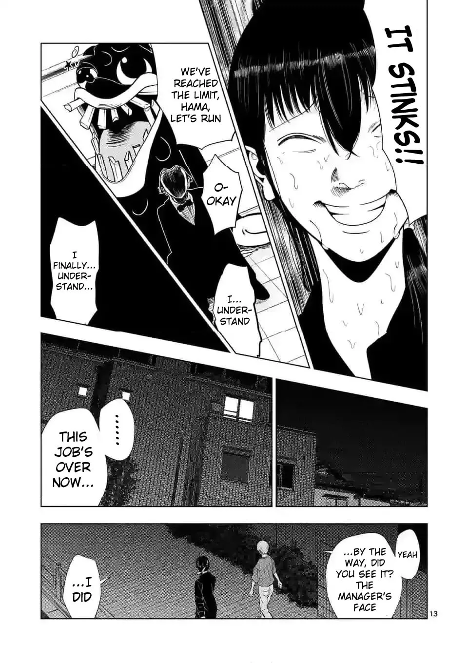 Ura Baito: Toubou Kinshi Chapter 146 page 13 - 