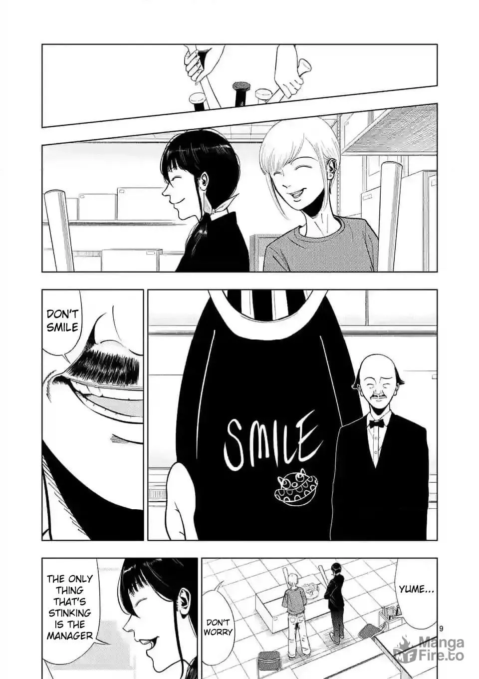 Ura Baito: Toubou Kinshi Chapter 146 page 9 - 