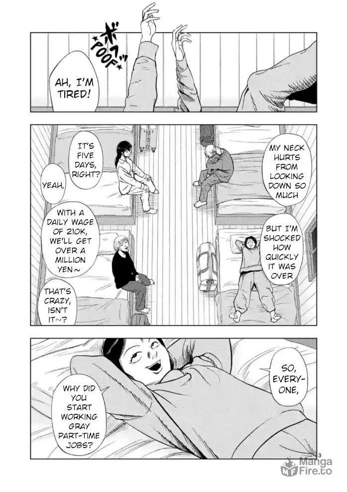 Ura Baito: Toubou Kinshi Chapter 148 page 3 - 
