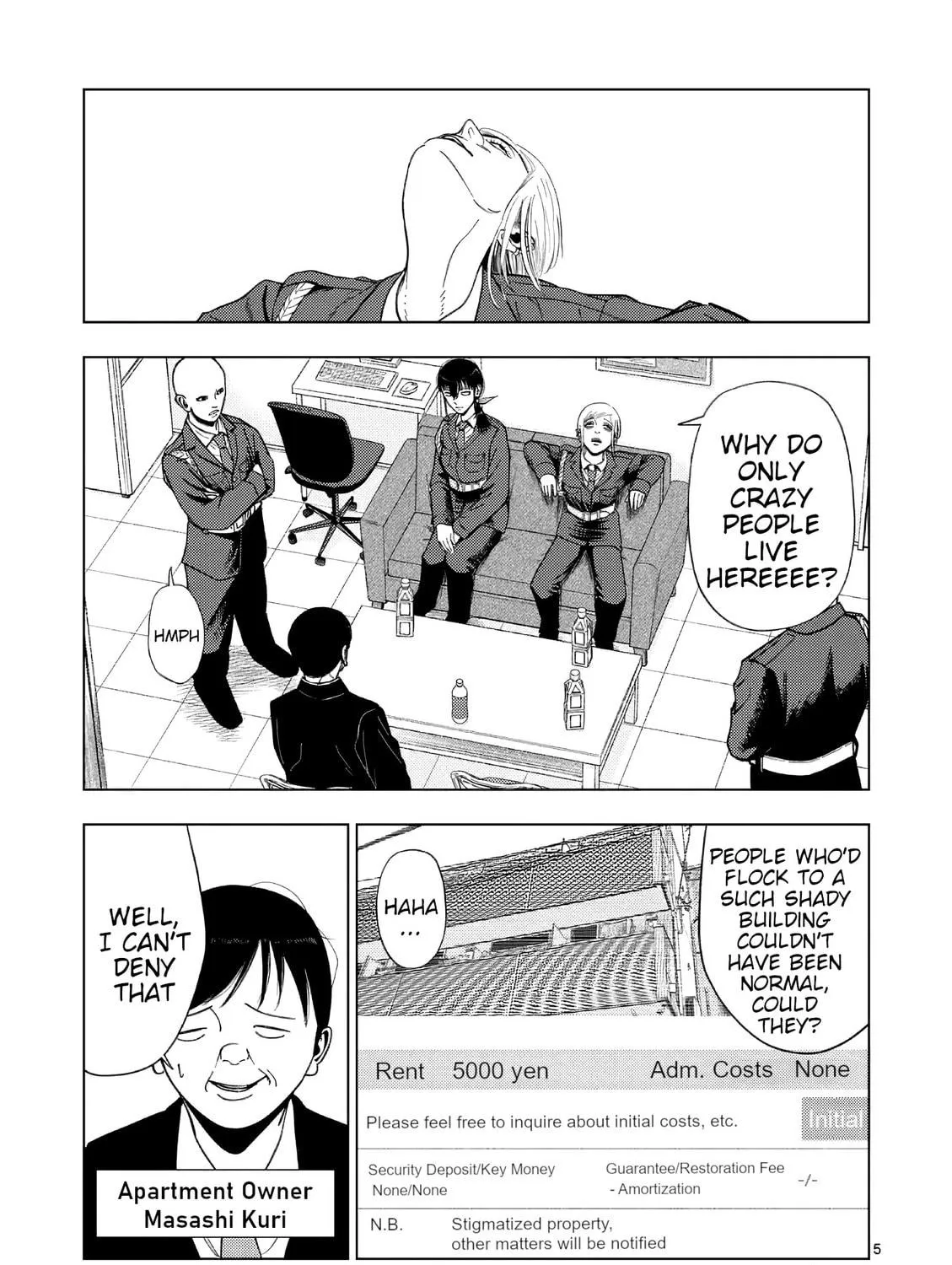 Ura Baito: Toubou Kinshi Chapter 154 page 9 - 