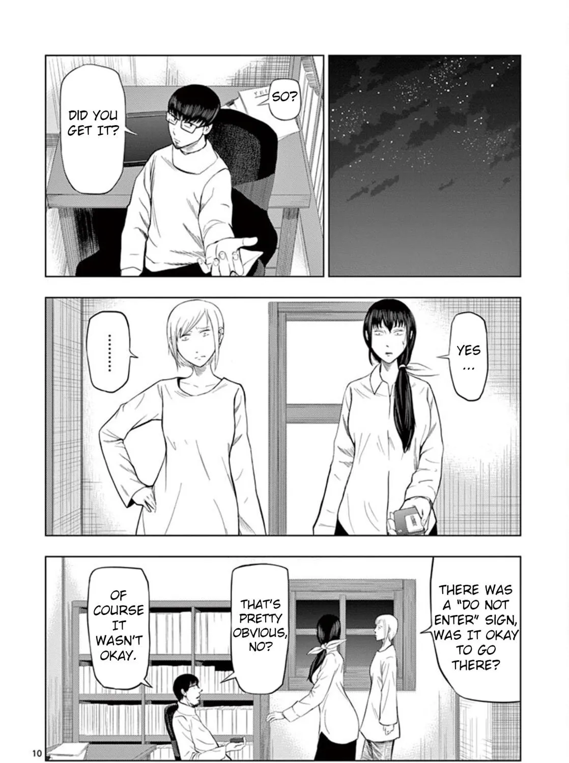 Ura Baito: Toubou Kinshi Chapter 16 page 17 - 