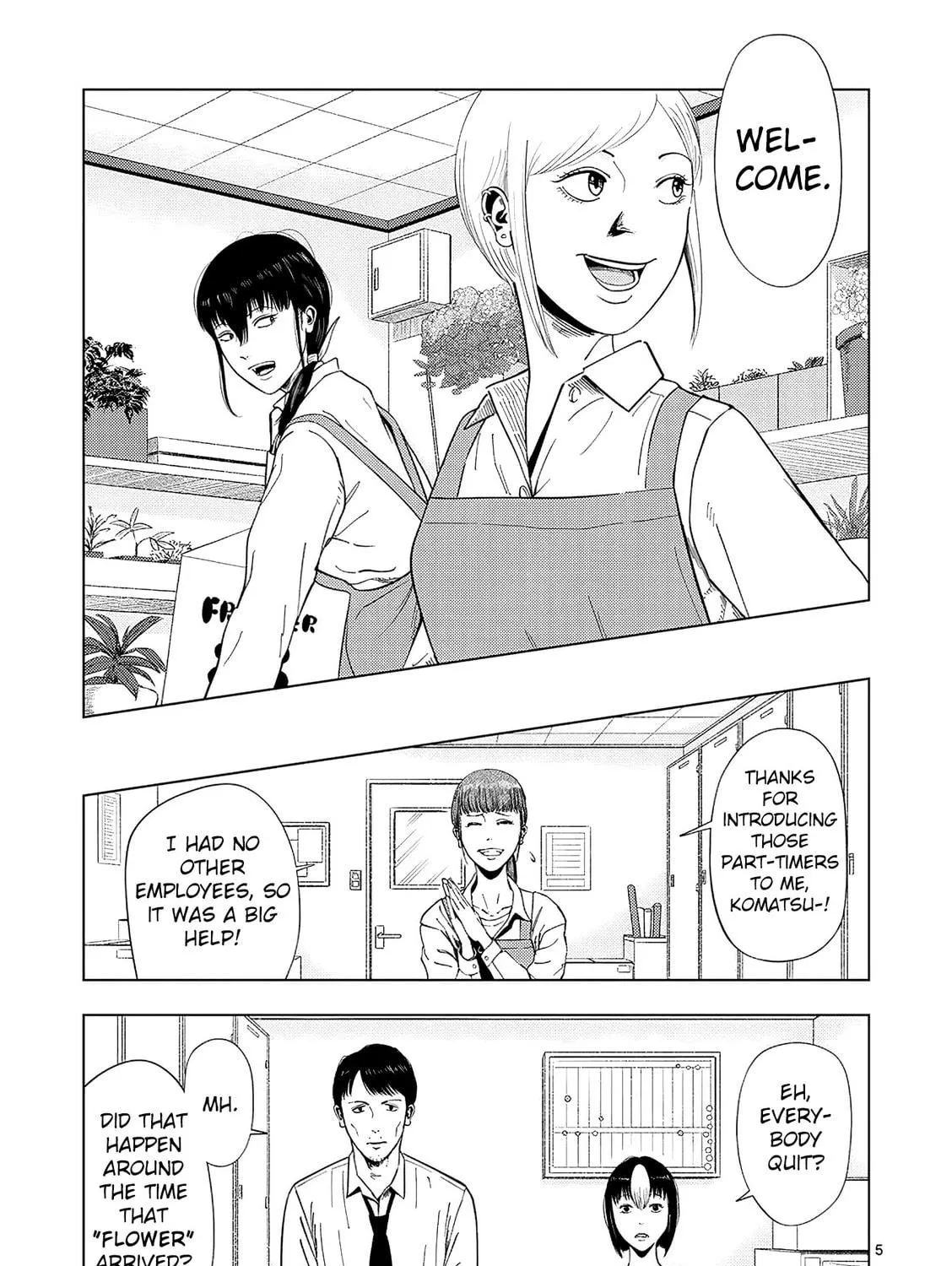 Ura Baito: Toubou Kinshi Chapter 161 page 9 - 
