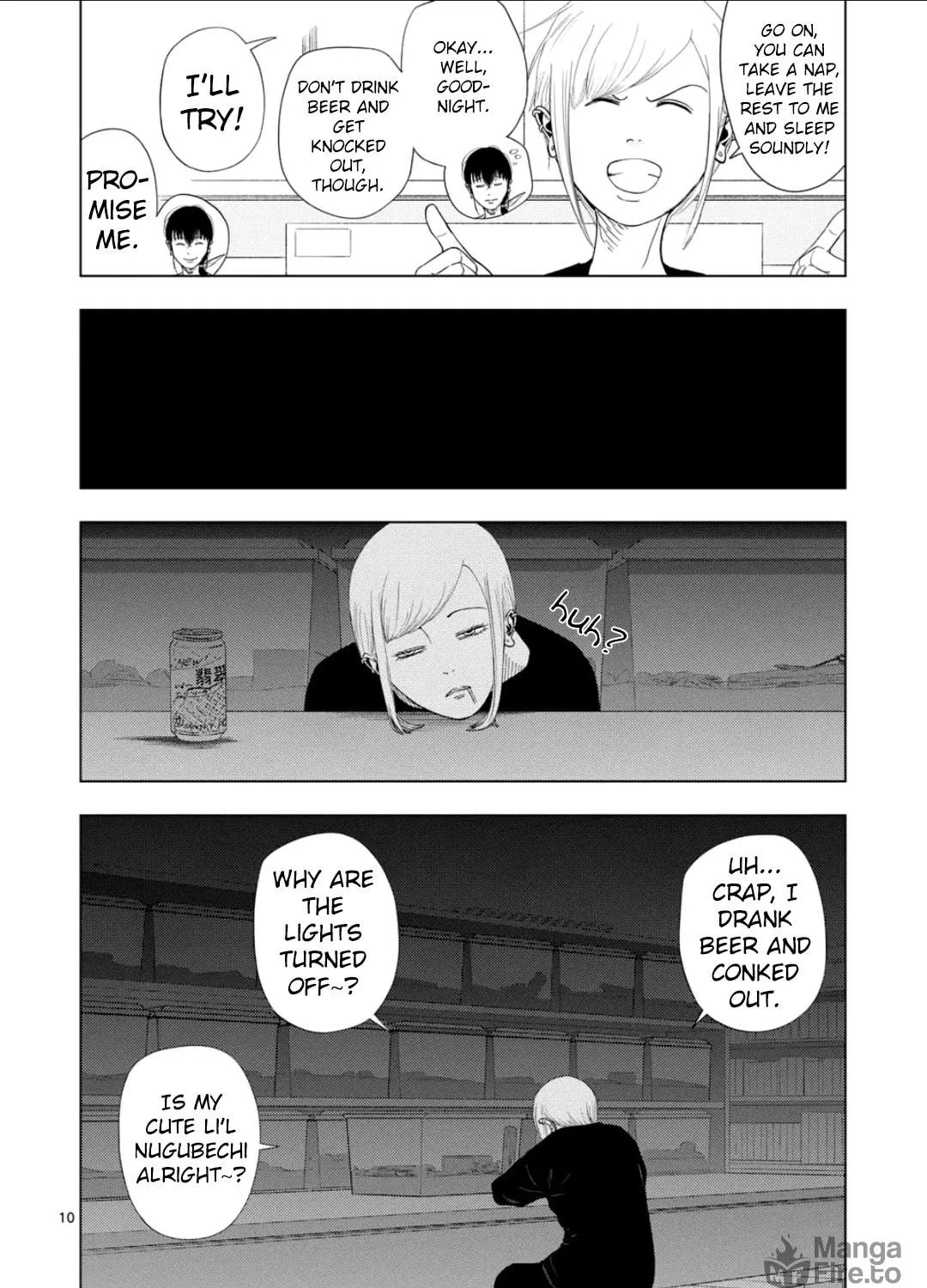 Ura Baito: Toubou Kinshi Chapter 176 page 19 - 