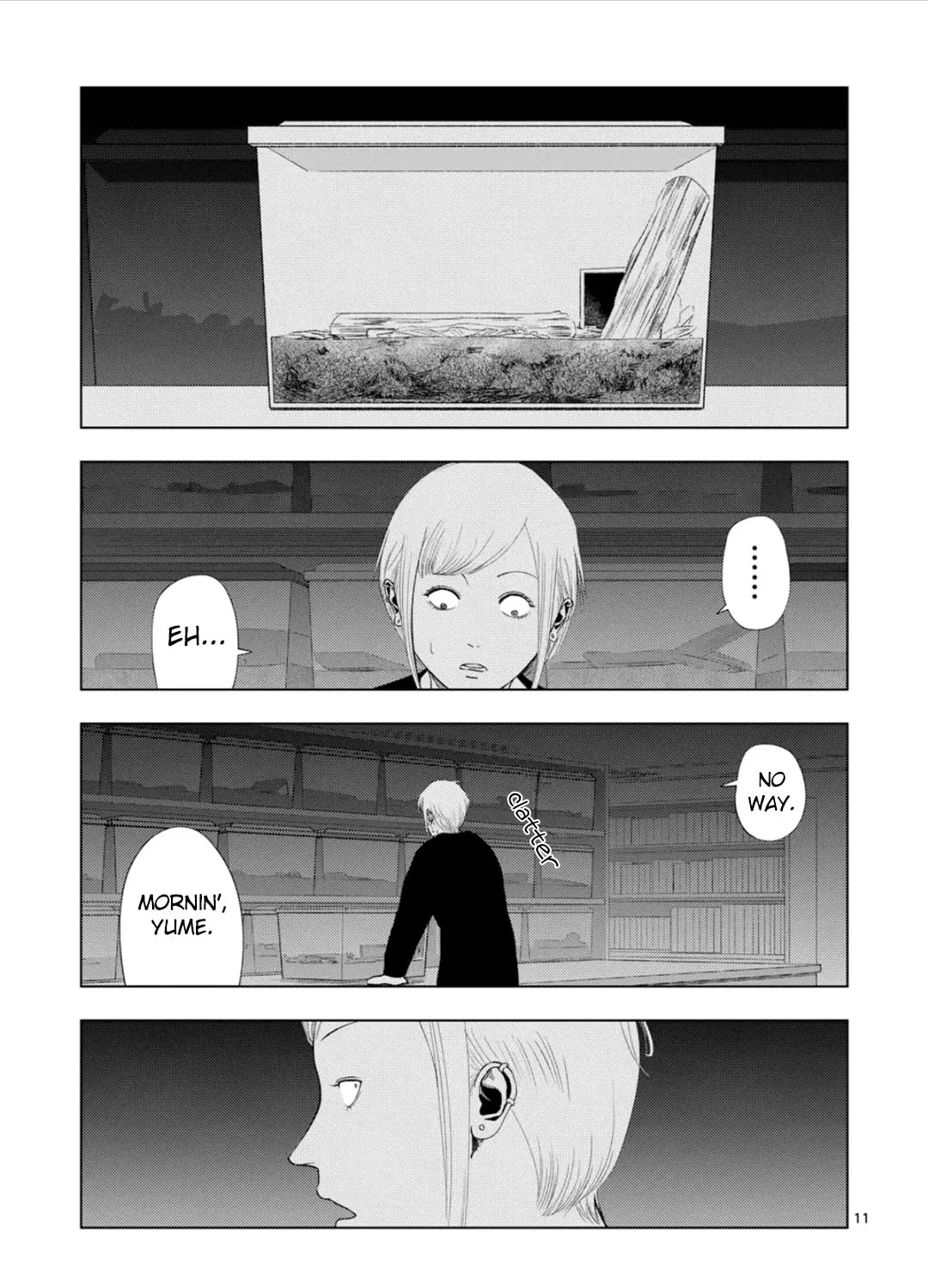 Ura Baito: Toubou Kinshi Chapter 176 page 21 - 