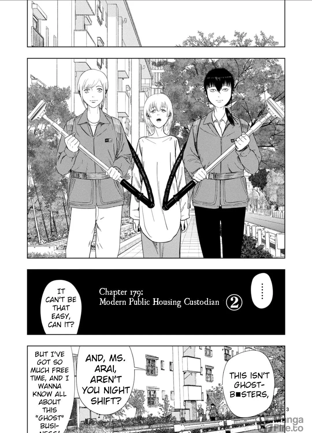Ura Baito: Toubou Kinshi Chapter 179 page 5 - 