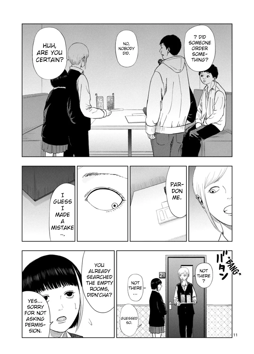 Ura Baito: Toubou Kinshi Chapter 182 page 21 - 