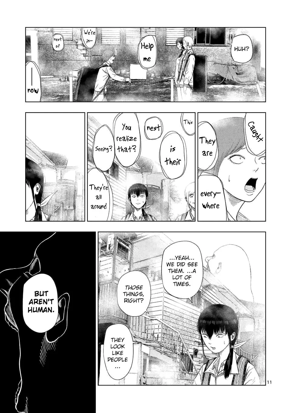 Ura Baito: Toubou Kinshi Chapter 191 page 11 - 