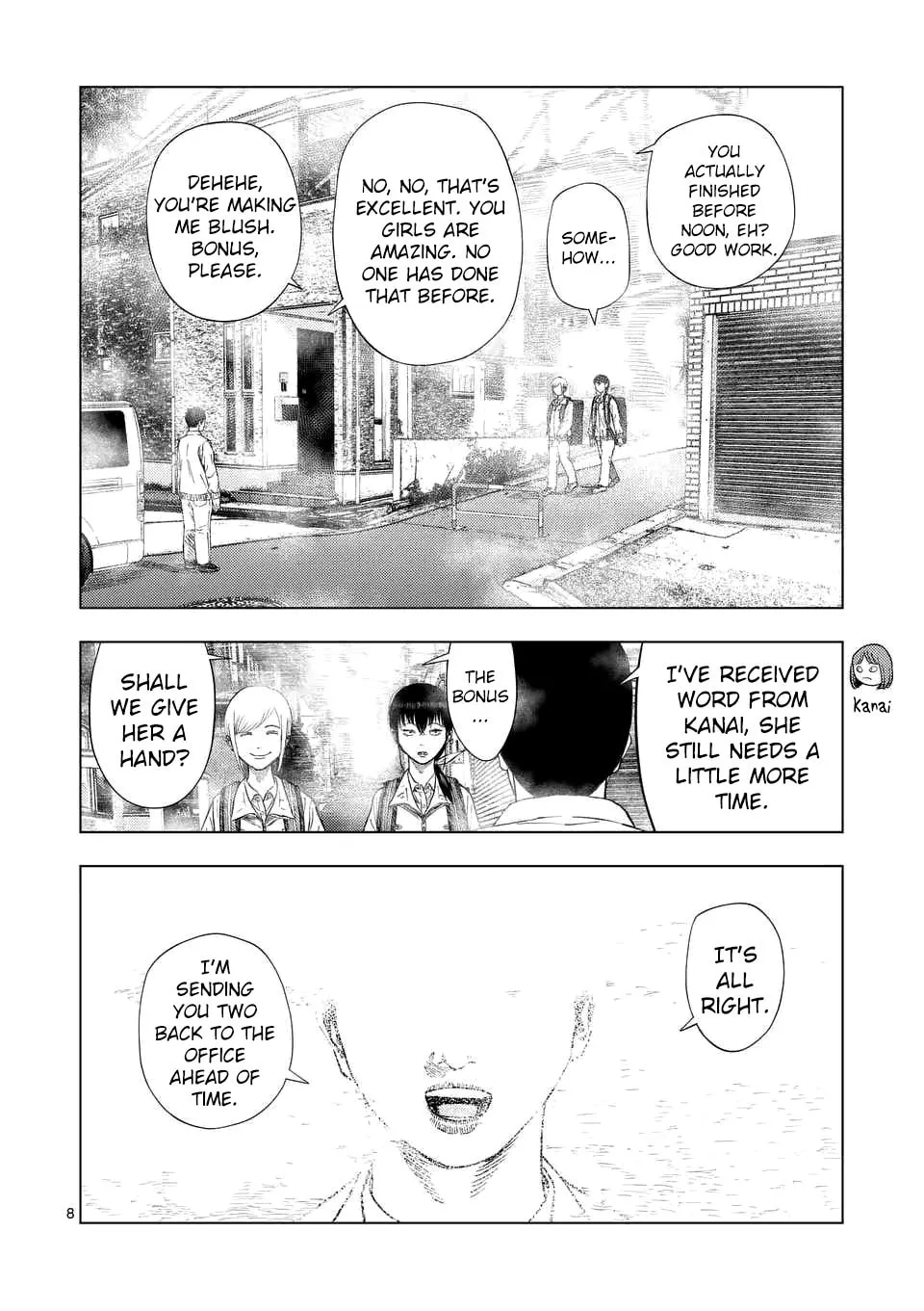 Ura Baito: Toubou Kinshi Chapter 191 page 8 - 