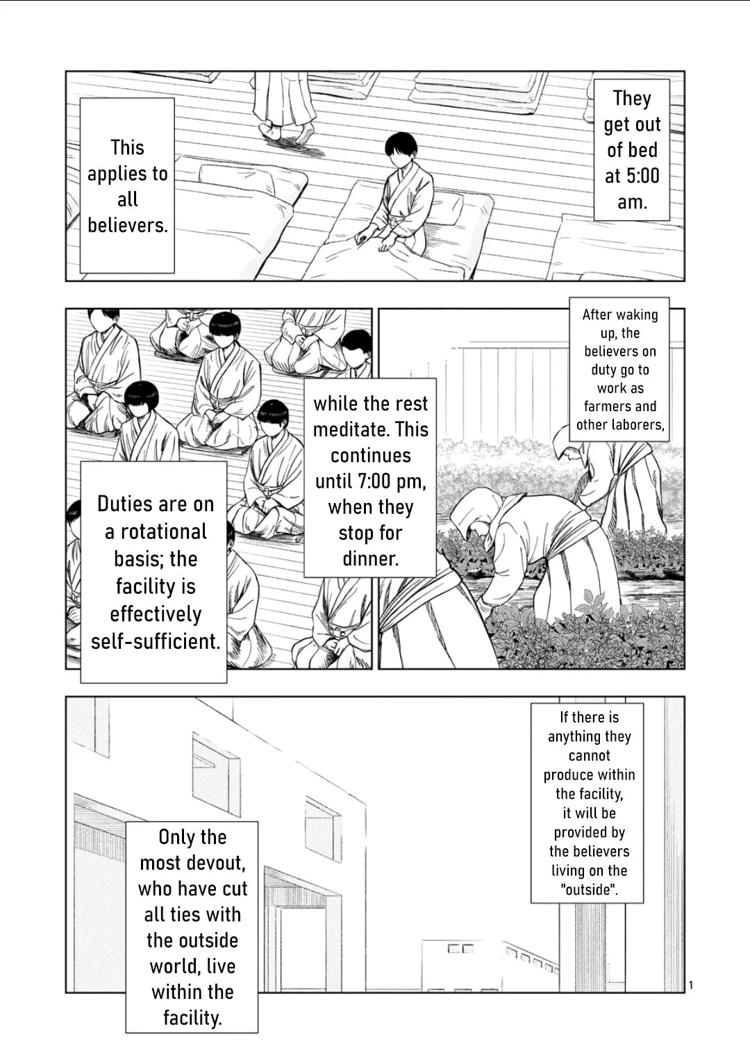 Ura Baito: Toubou Kinshi Chapter 194 page 1 - 