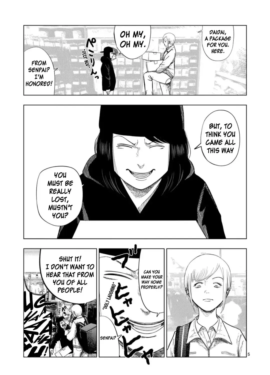 Ura Baito: Toubou Kinshi Chapter 2.5 page 9 - 