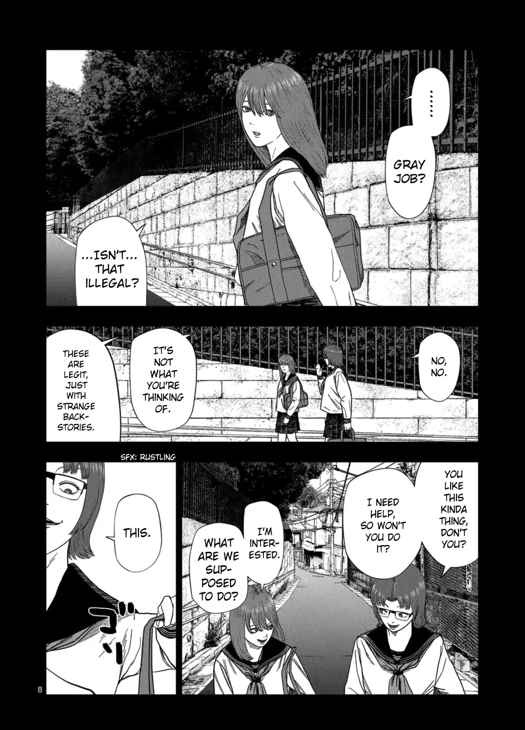 Ura Baito: Toubou Kinshi Chapter 2.9 page 15 - 