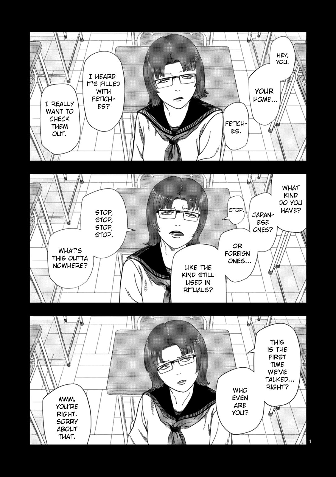Ura Baito: Toubou Kinshi Chapter 237 page 1 - 