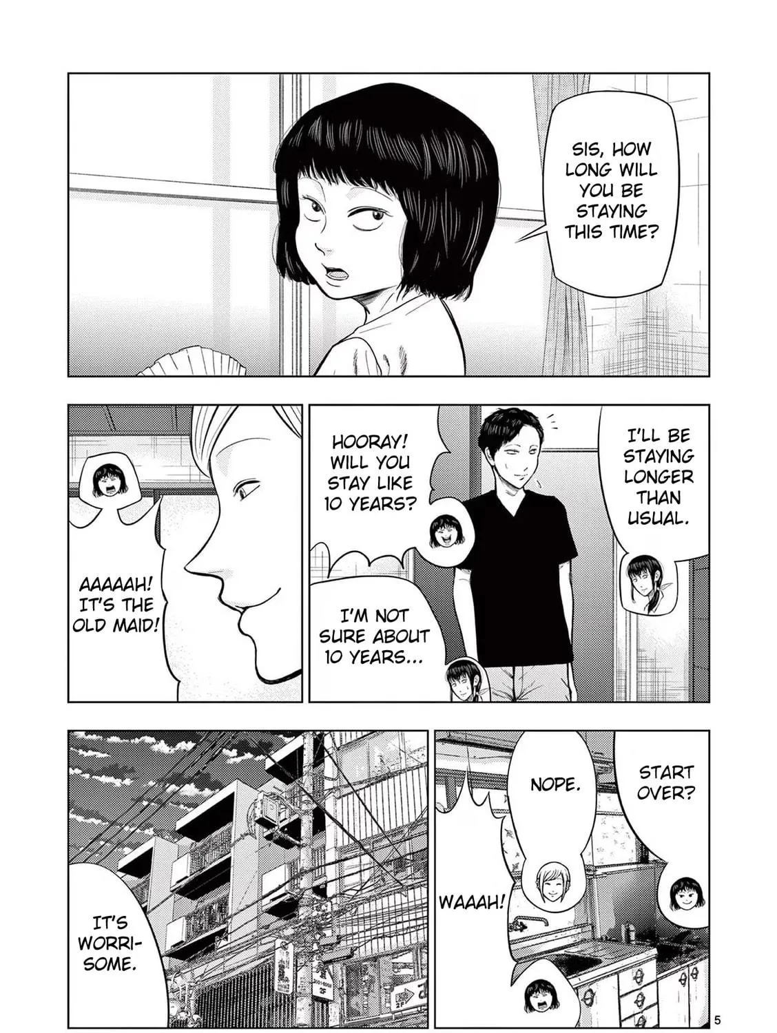 Ura Baito: Toubou Kinshi Chapter 54 page 9 - 