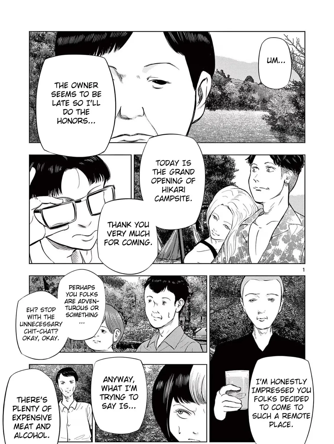 Ura Baito: Toubou Kinshi Chapter 60 page 1 - 