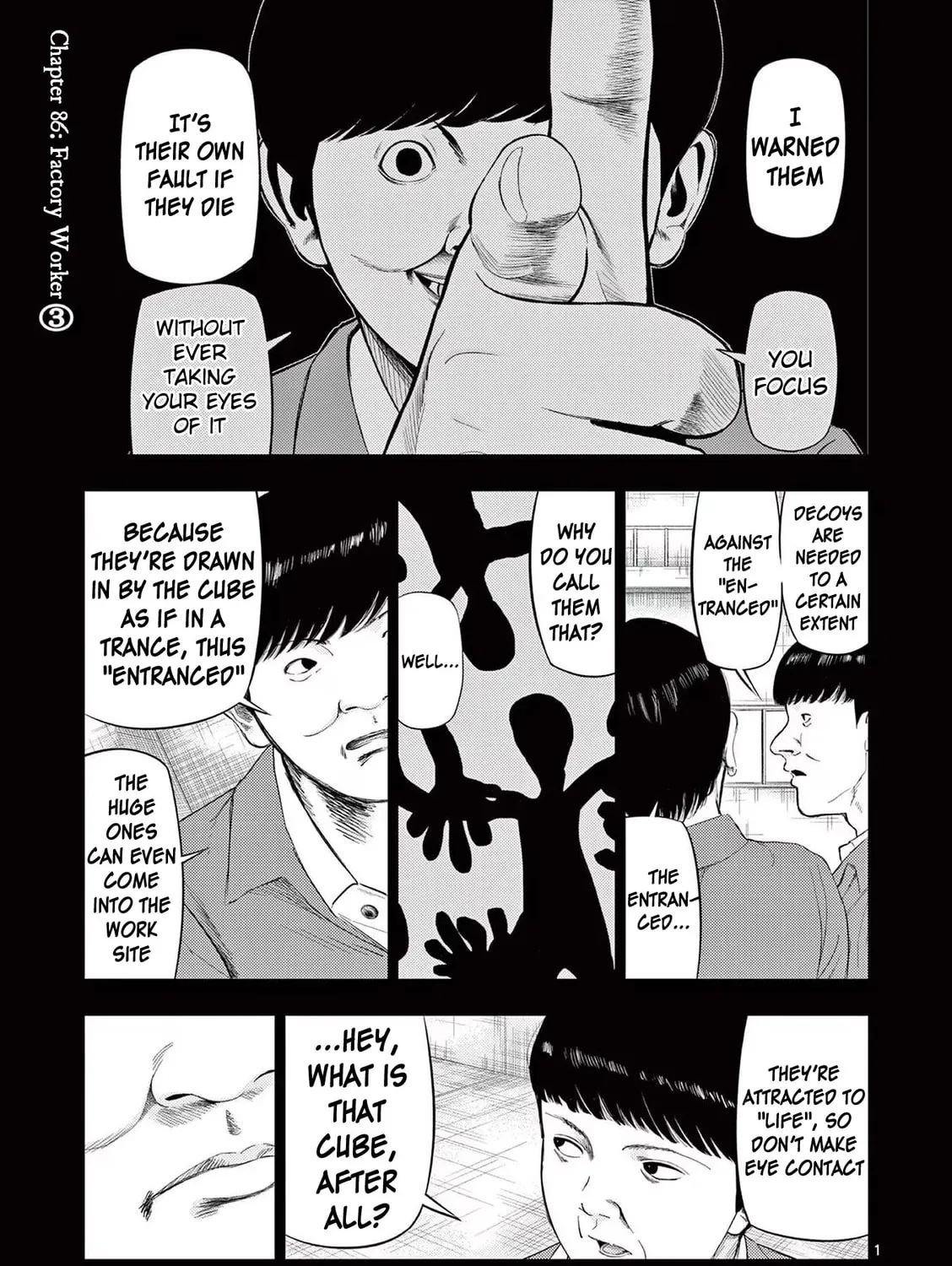 Ura Baito: Toubou Kinshi Chapter 86 page 1 - 