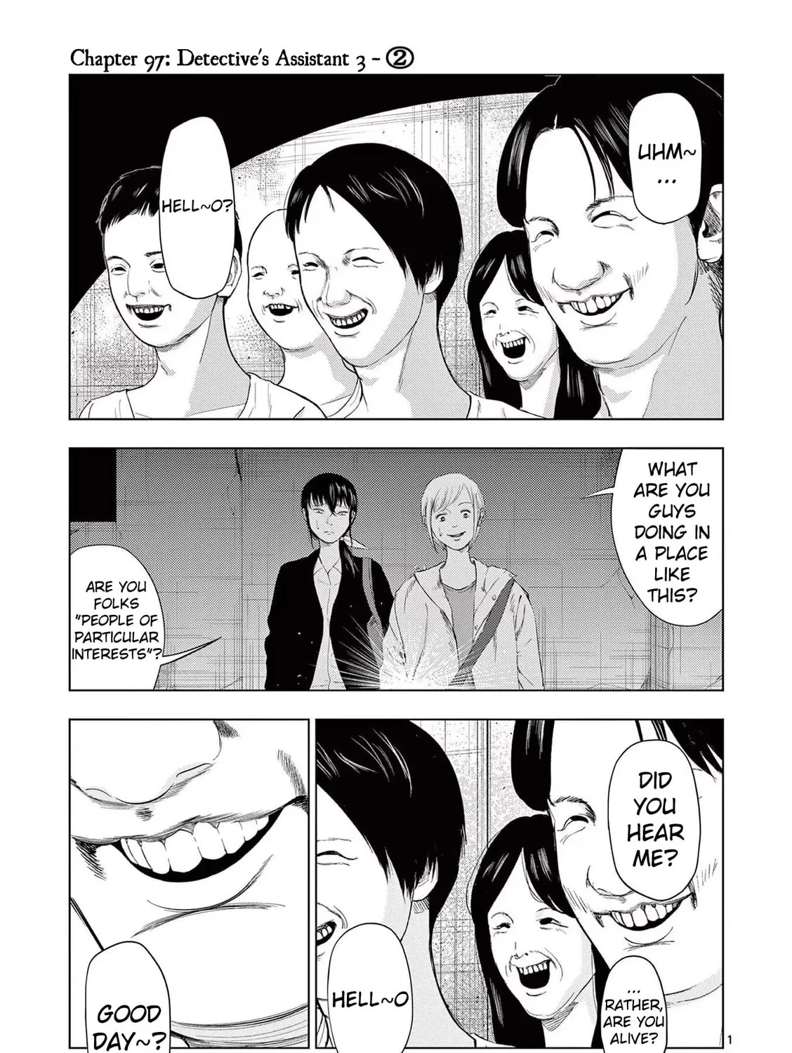 Ura Baito: Toubou Kinshi Chapter 97 page 1 - 