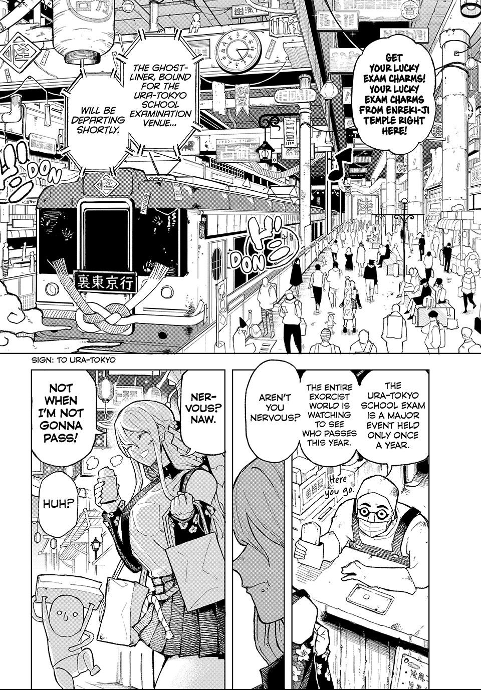 Ura-Tokyo: Exorcist City Chapter 1 page 11 - 
