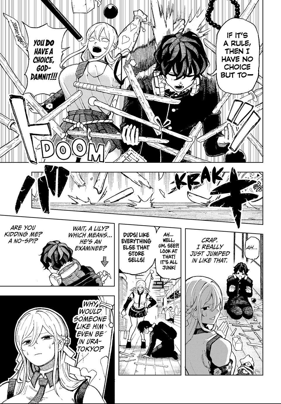 Ura-Tokyo: Exorcist City Chapter 1 page 15 - 