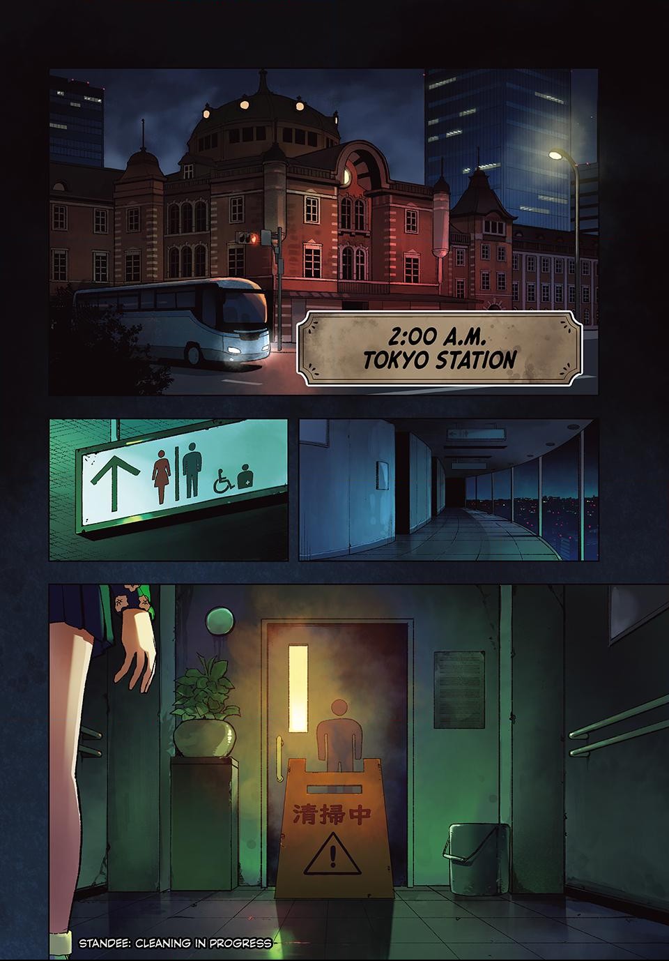 Ura-Tokyo: Exorcist City Chapter 1 page 4 - 