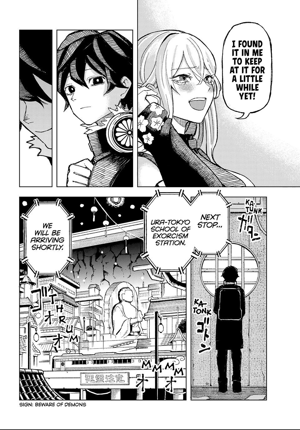 Ura-Tokyo: Exorcist City Chapter 1 page 70 - 